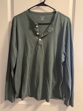 J CREW vintage style long sleeve
